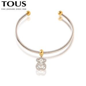 Tous Gold and Silver Charm Bracelet